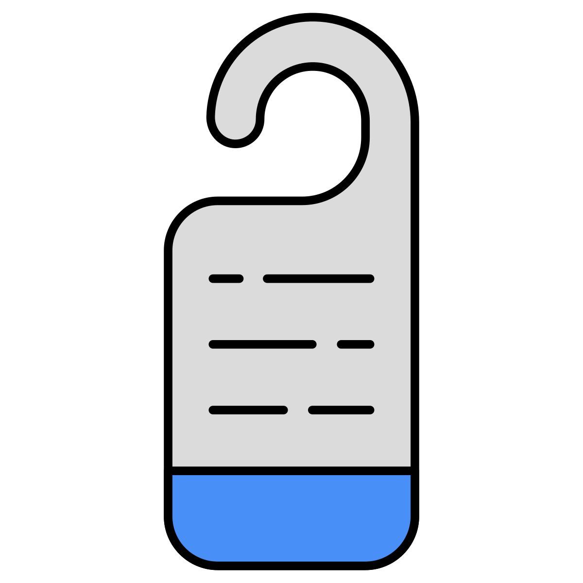 도어 행거 손잡이 icon