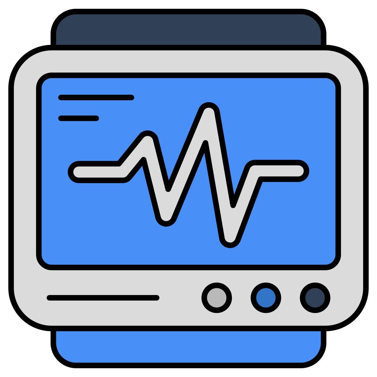 monitor de ecg icon