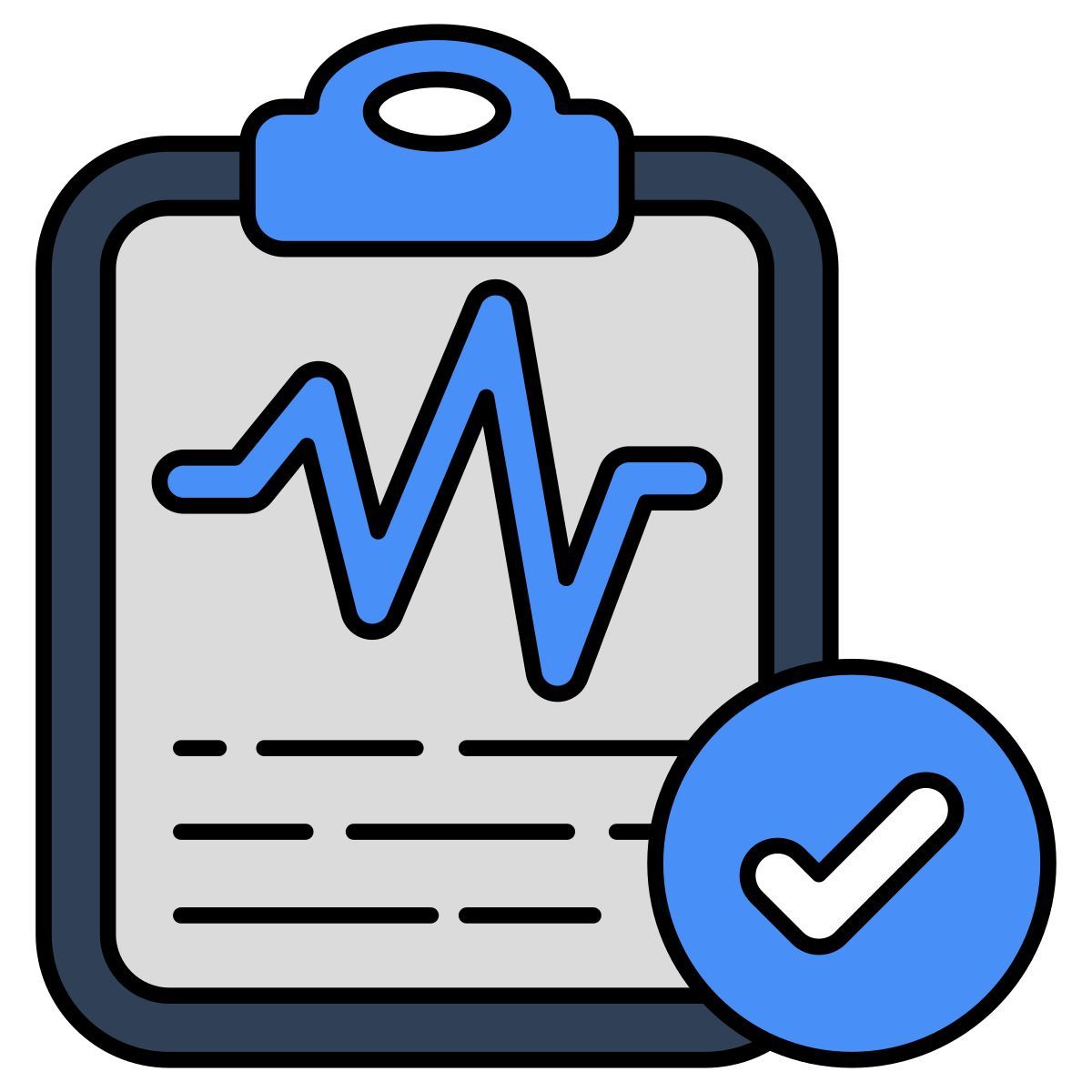ecg report icon