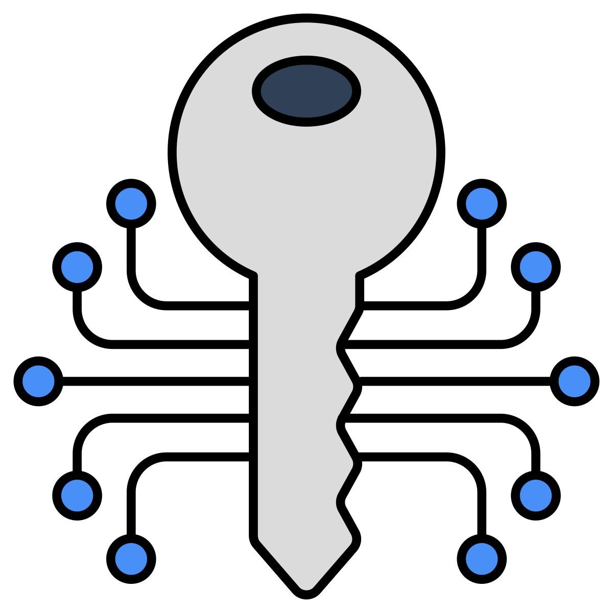 암호화된 키 icon