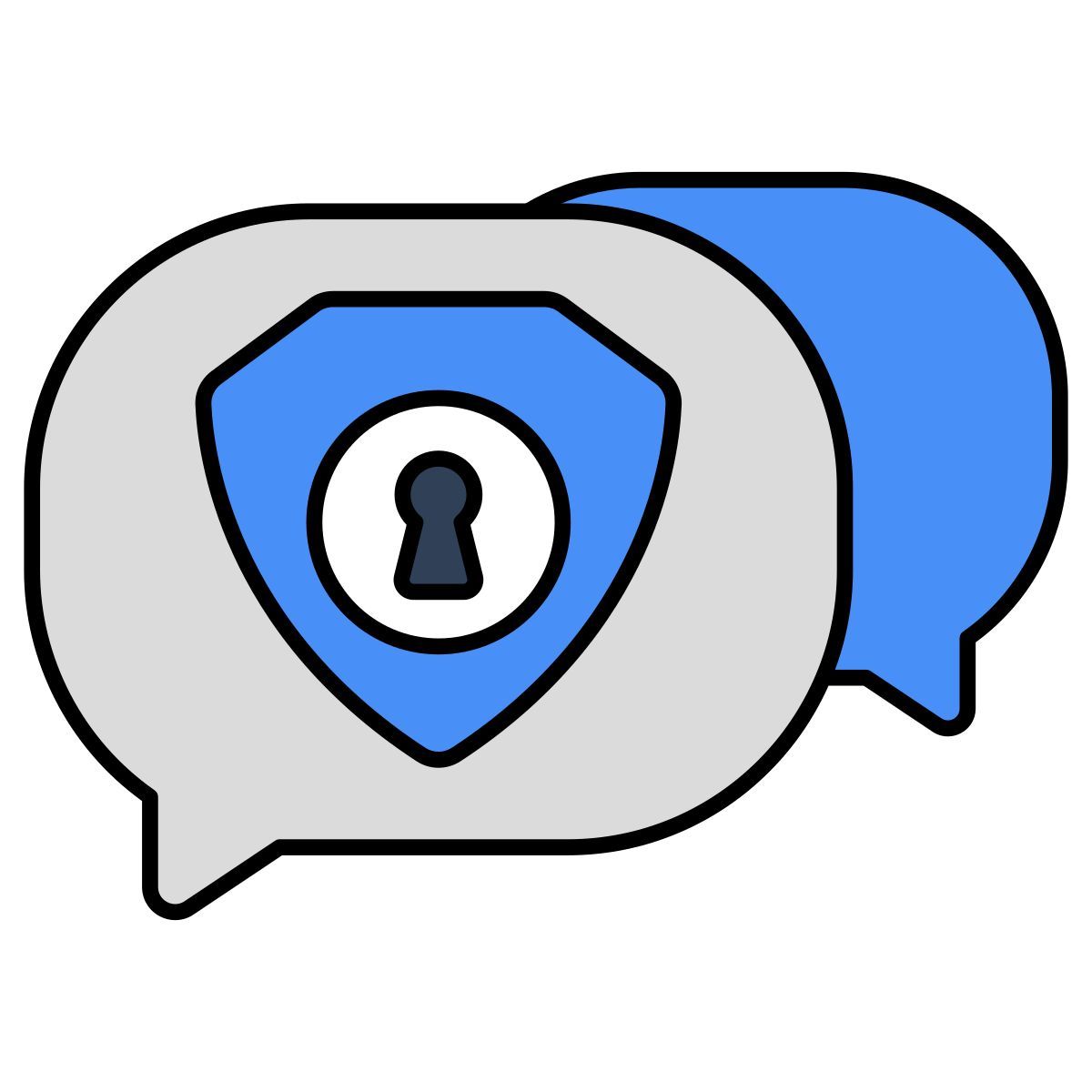 message crypté icon