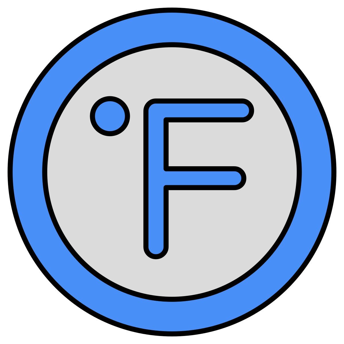 fahrenheit icon