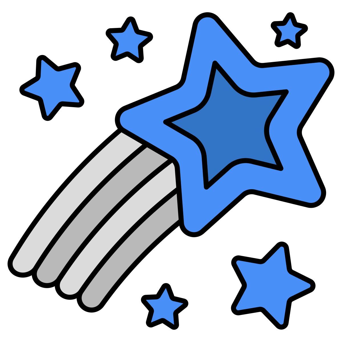 falling star icon