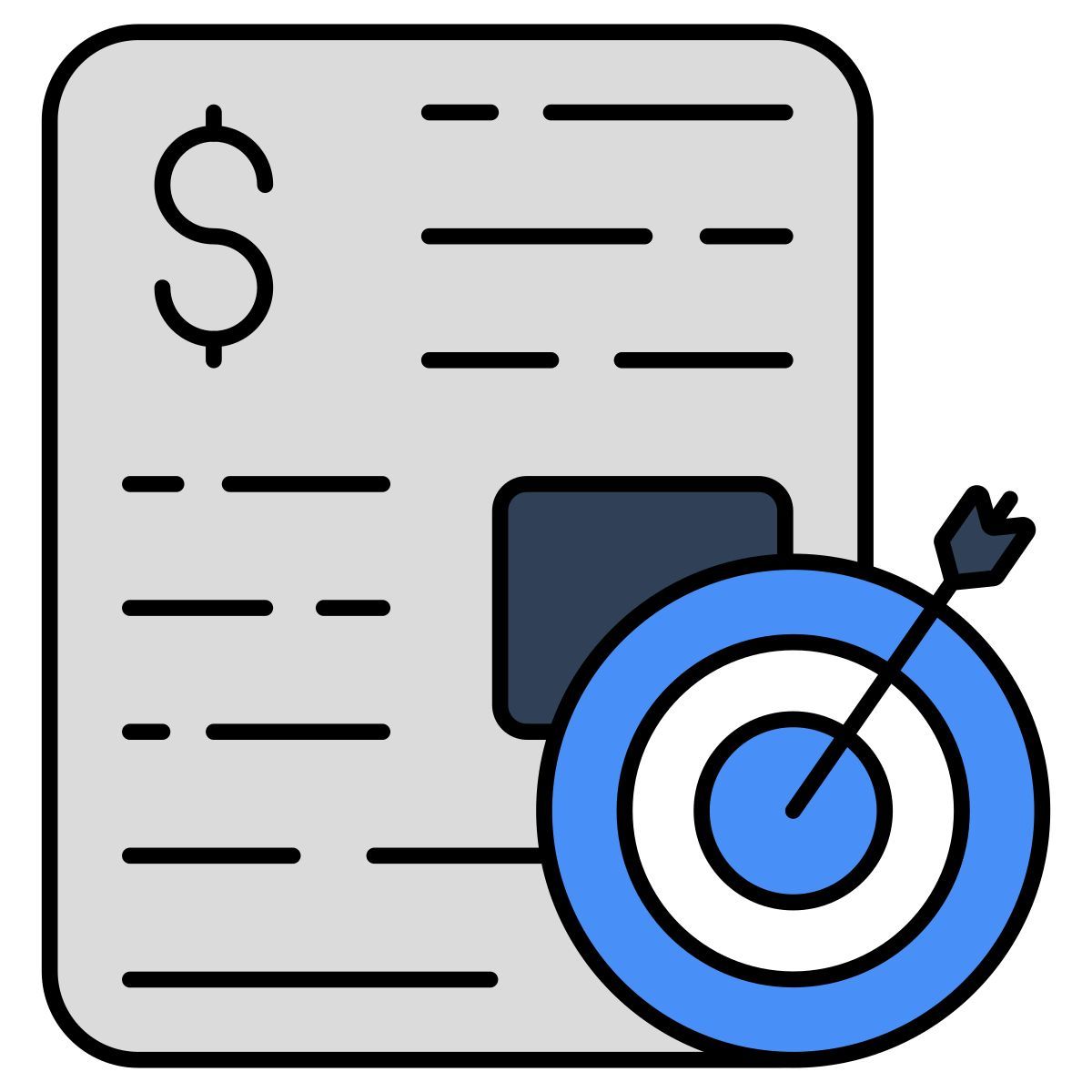 finanzdokument icon