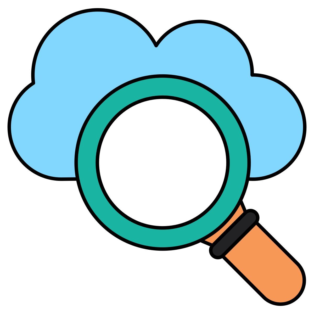 cloud search icon