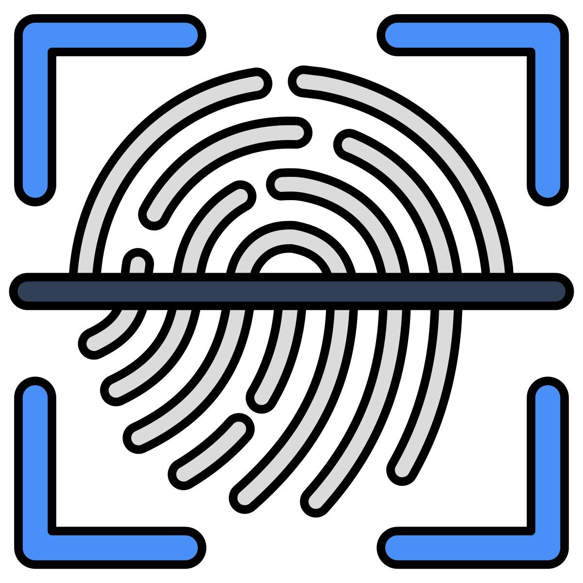 지문 스캐닝 icon