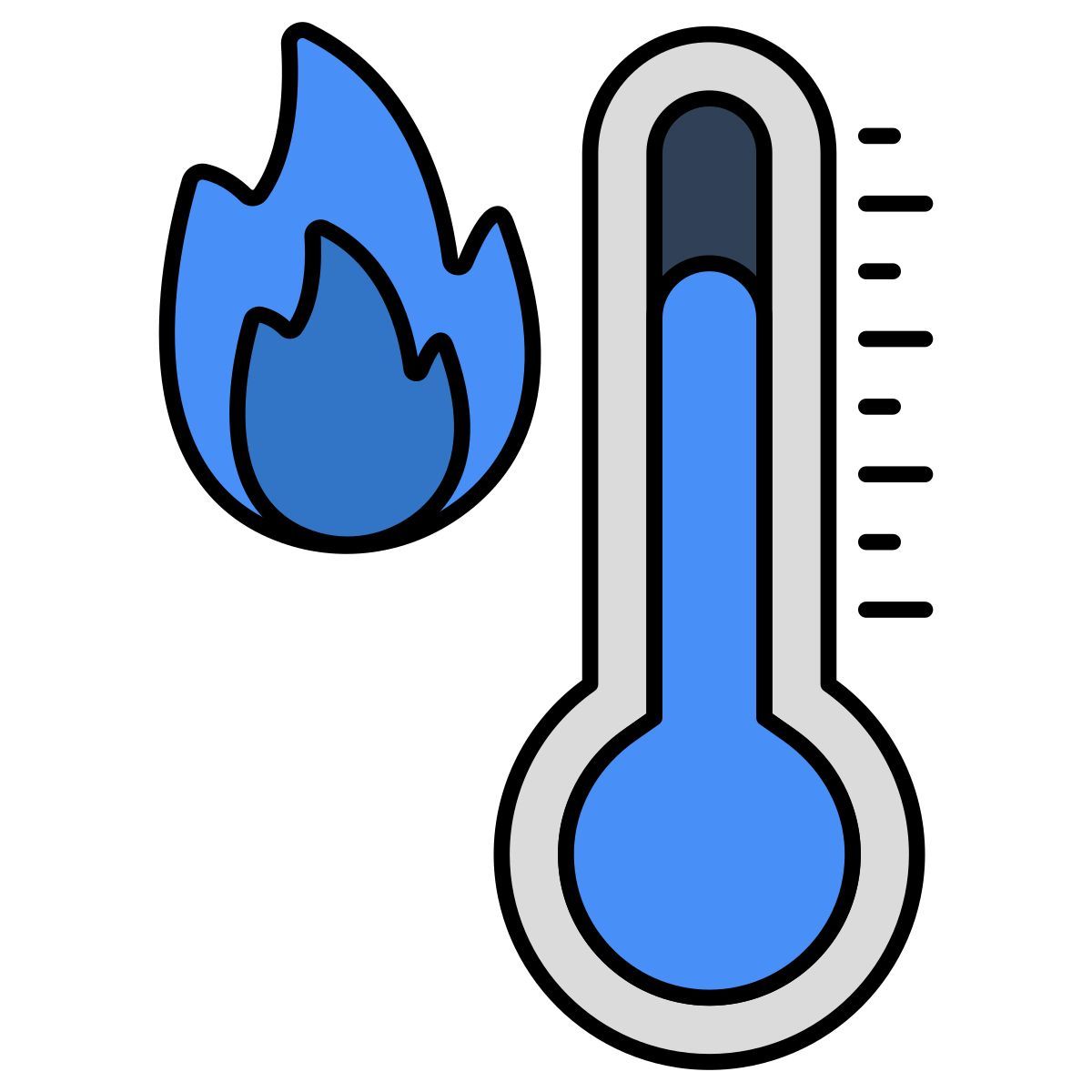 hot temperature icon