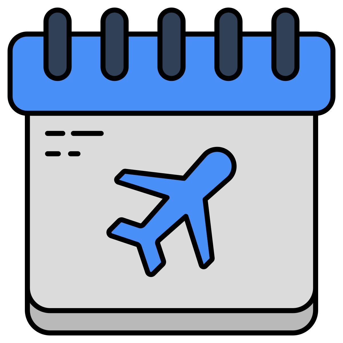 flight schedule icon