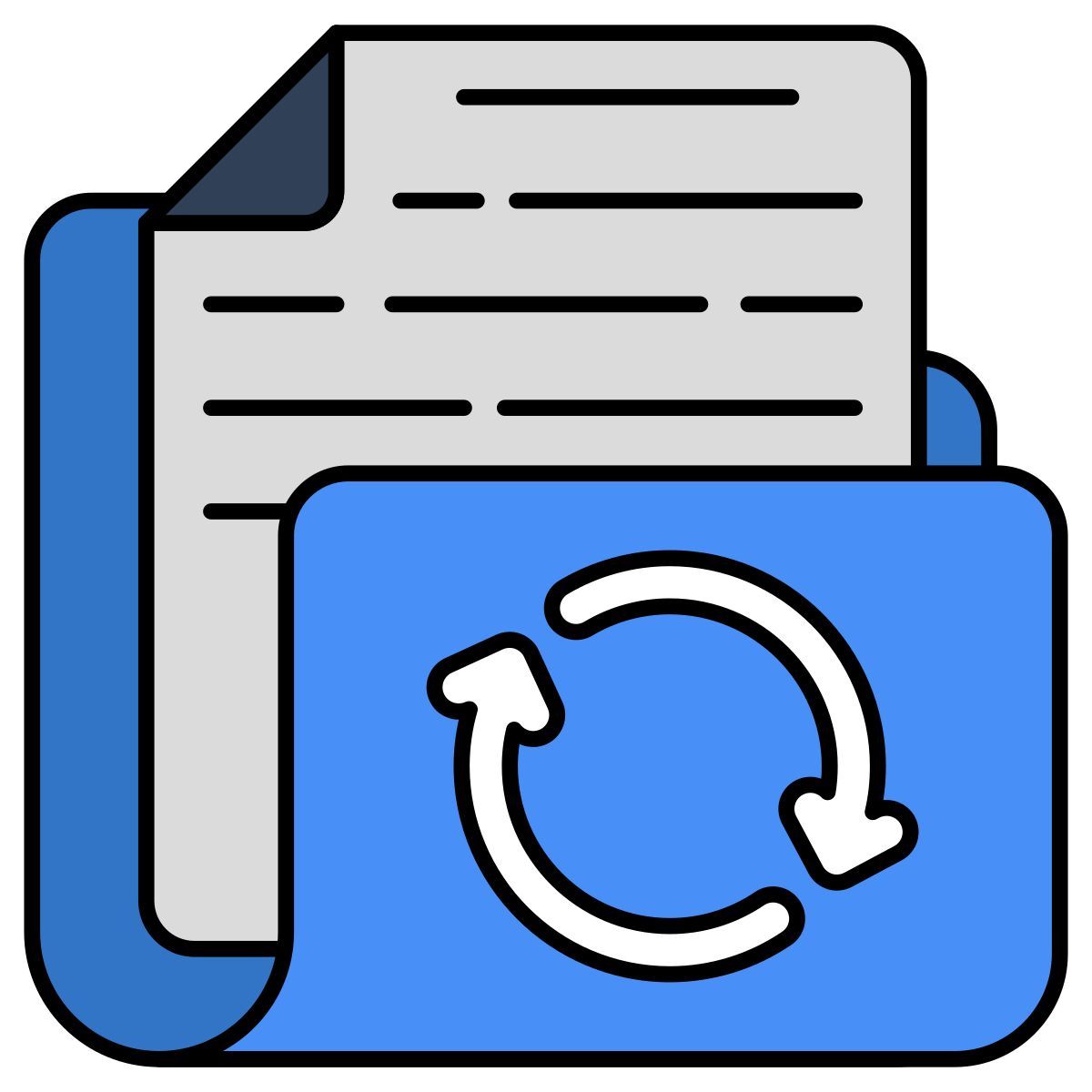 folder sync icon