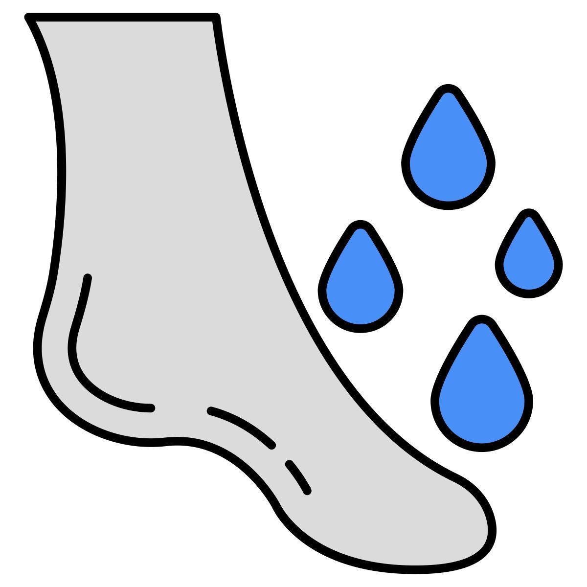 foot washing icon