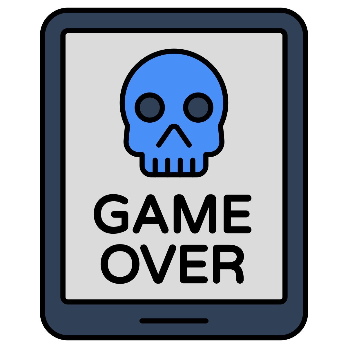game over icon