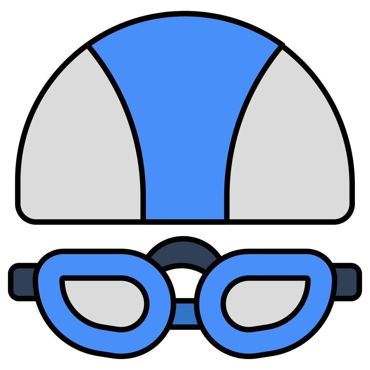 glasses with hat icon