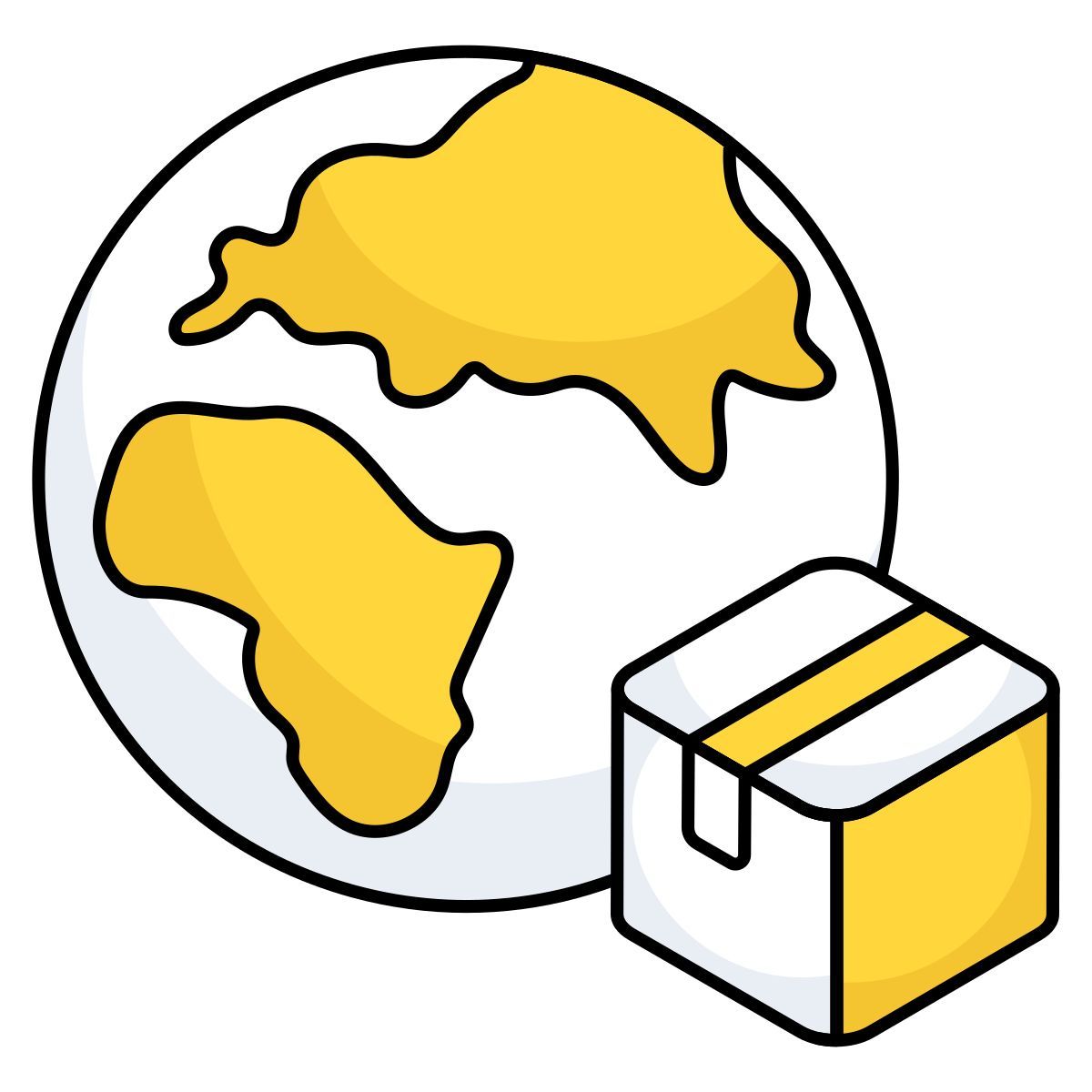 global delivery icon