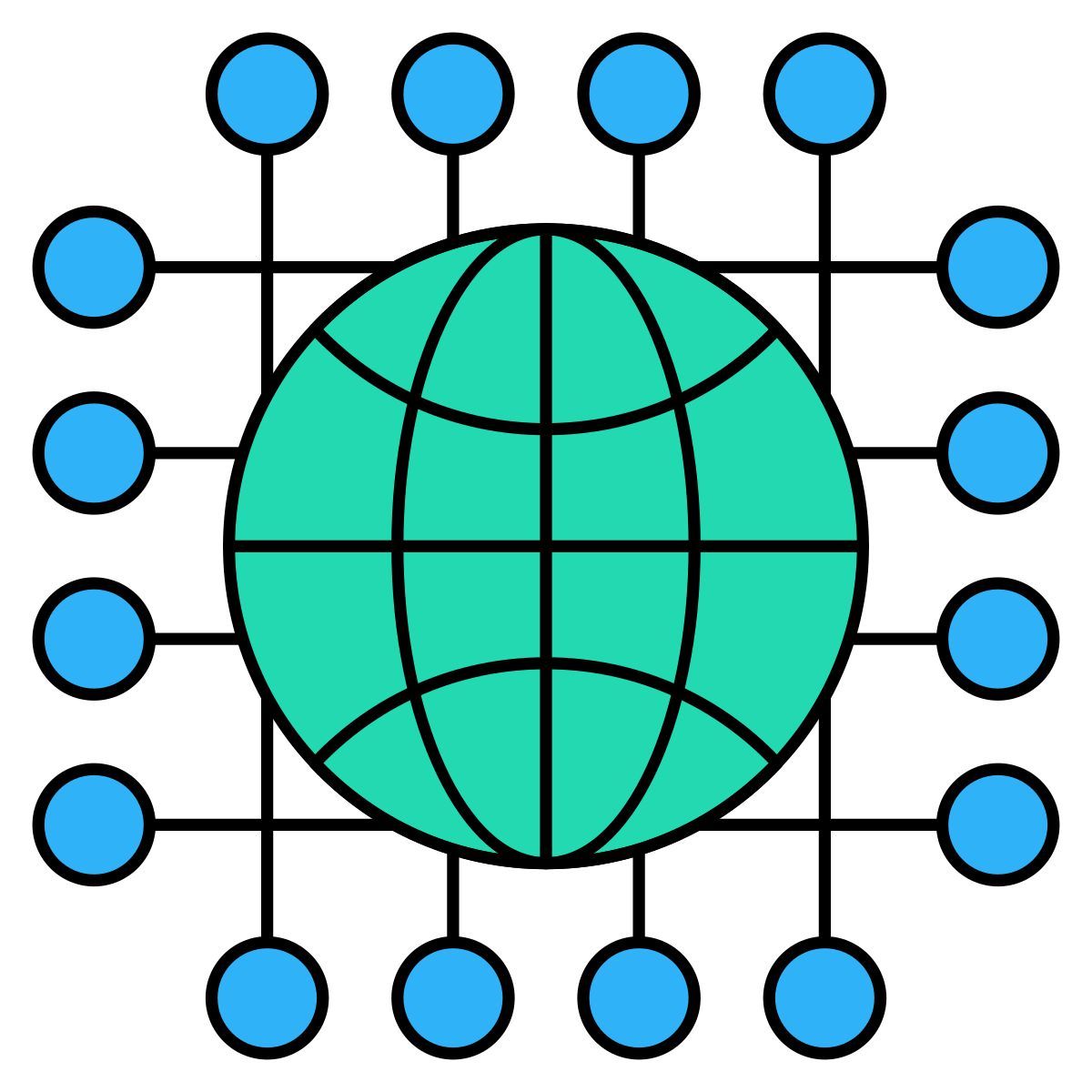 global network icon
