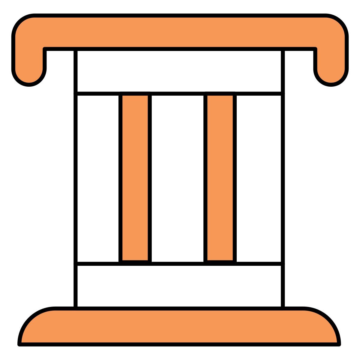 greek building icon