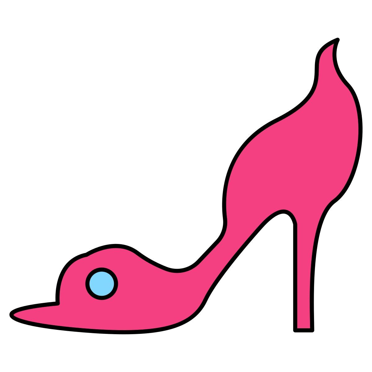high heel icon