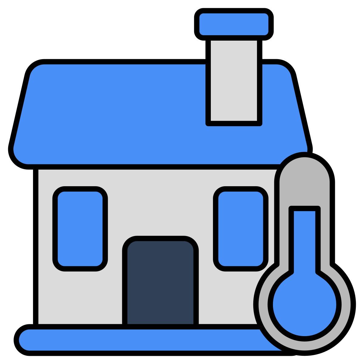 home temperature icon