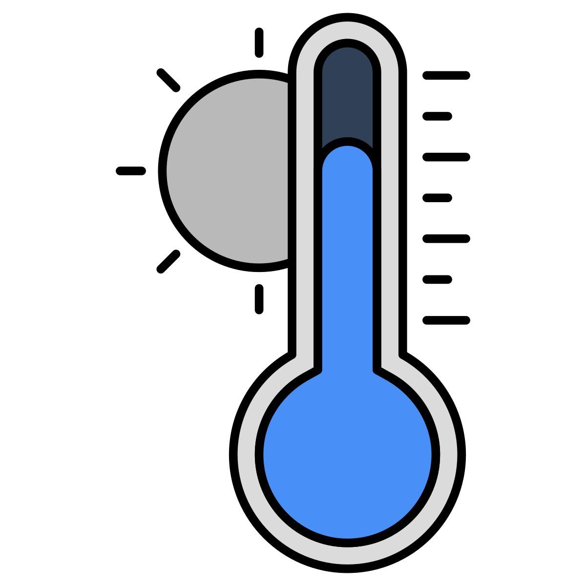 hot temperature icon