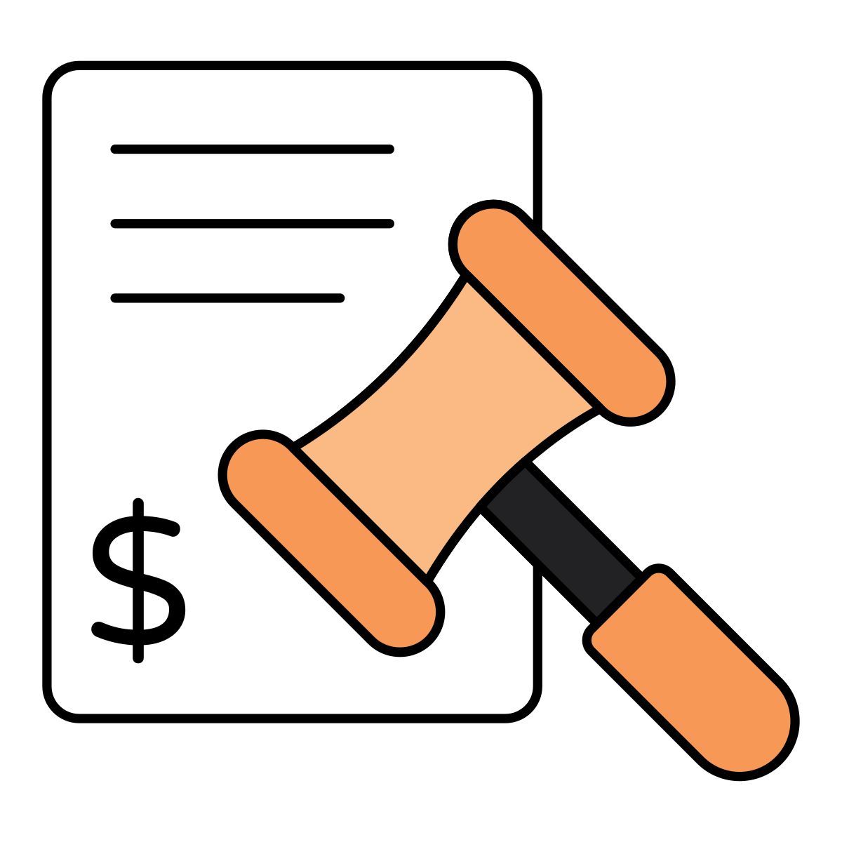 legal paper icon