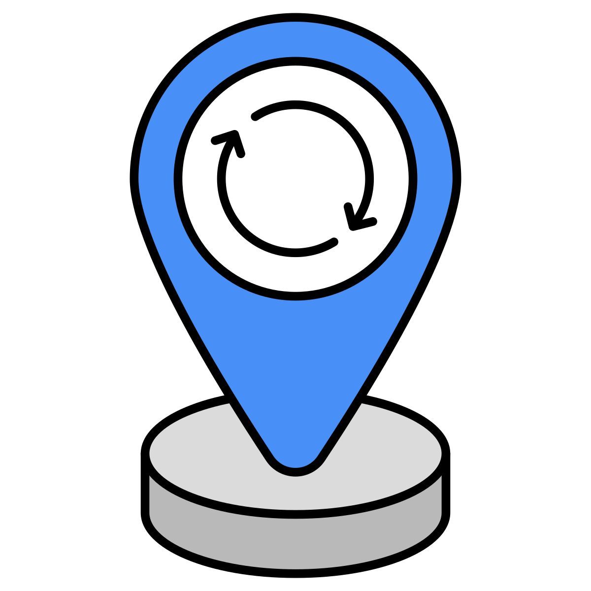 location update icon
