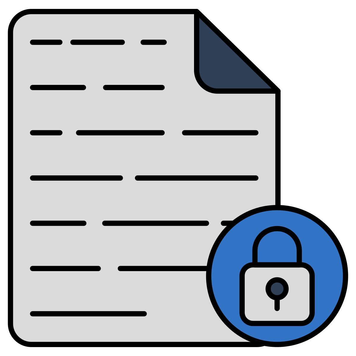 archivo bloqueado icon
