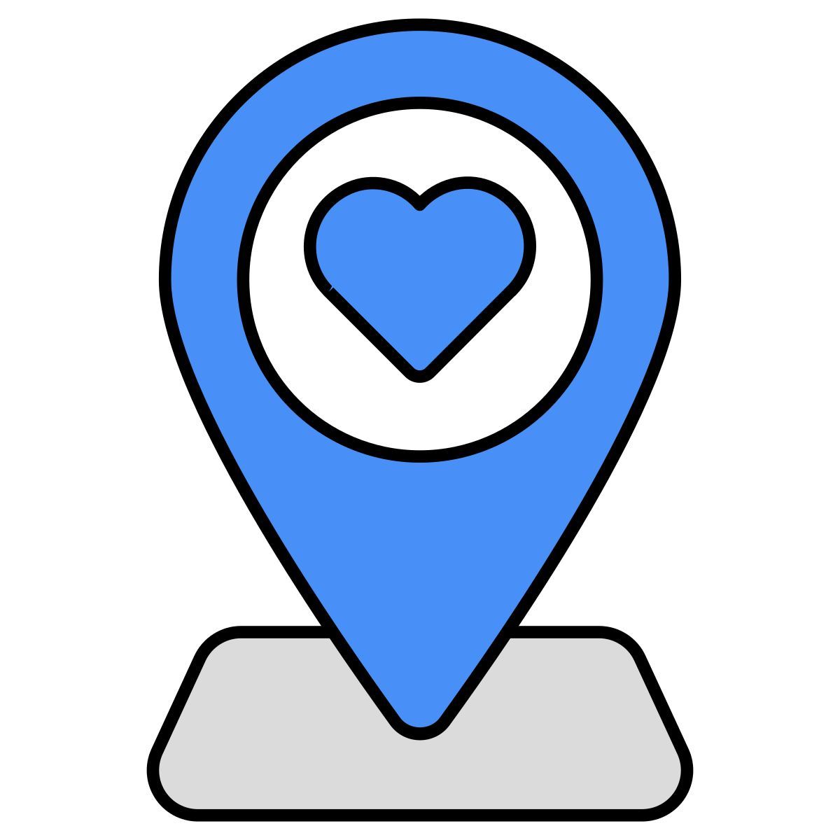 favorite location icon