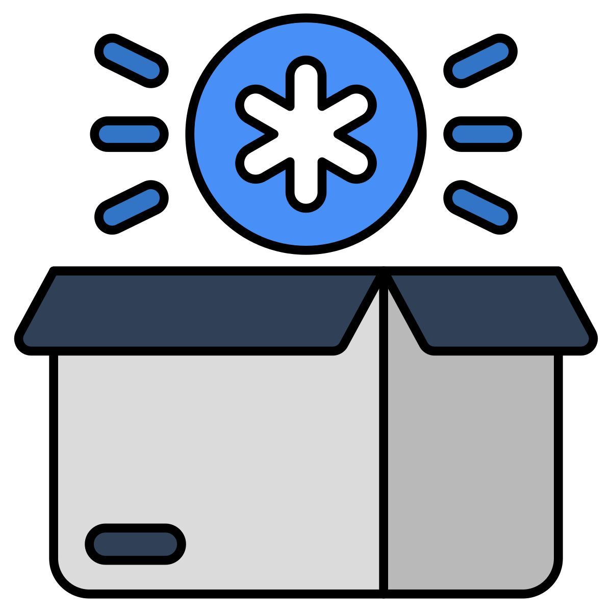 medical parcel icon