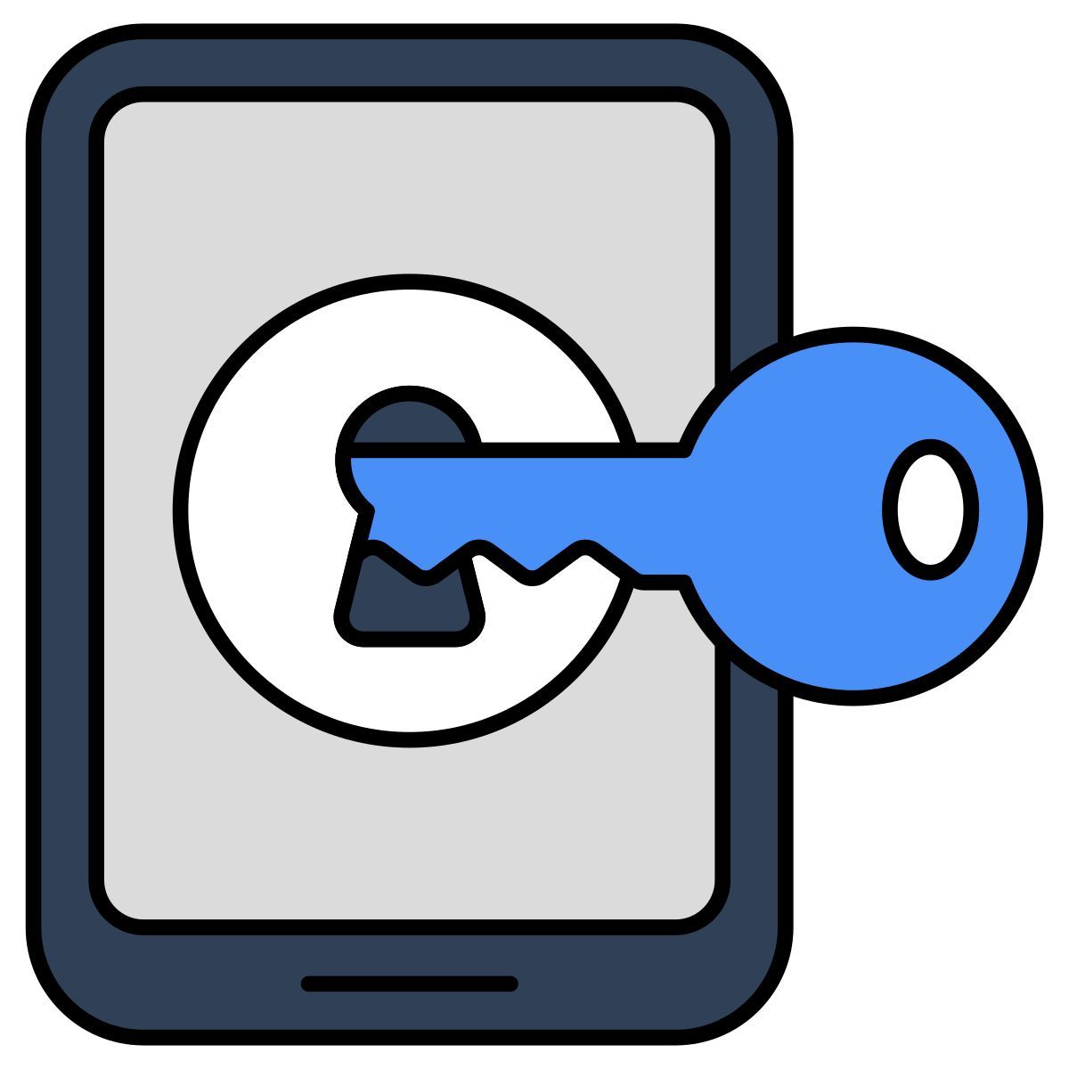 mobile access icon