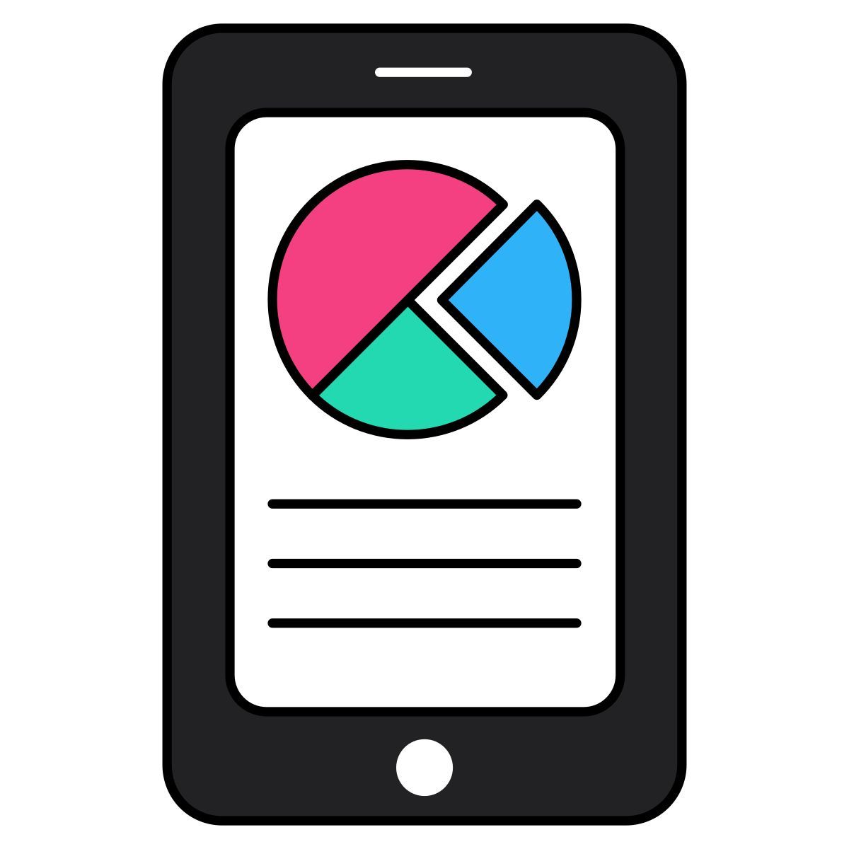 business data icon