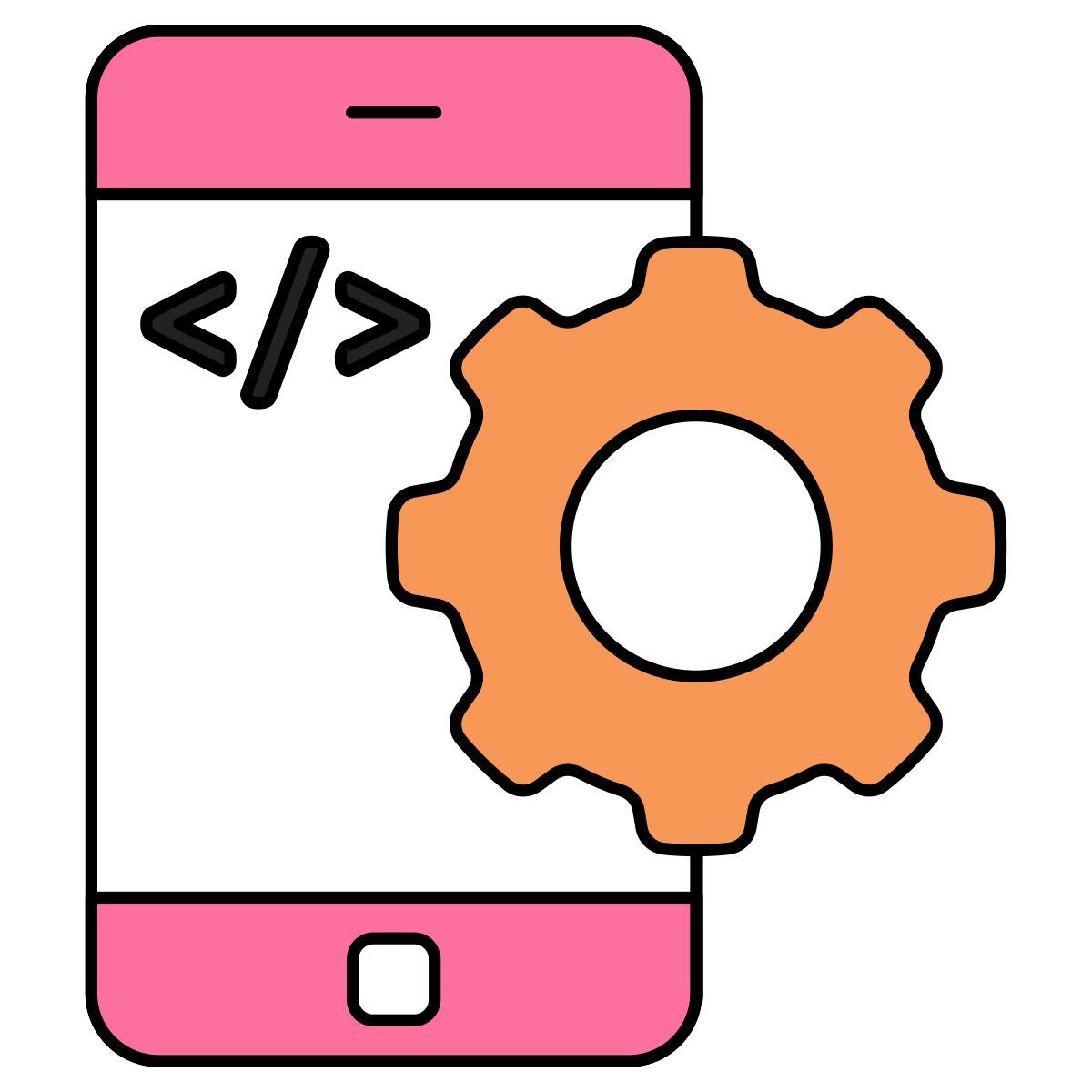 mobile app development icon