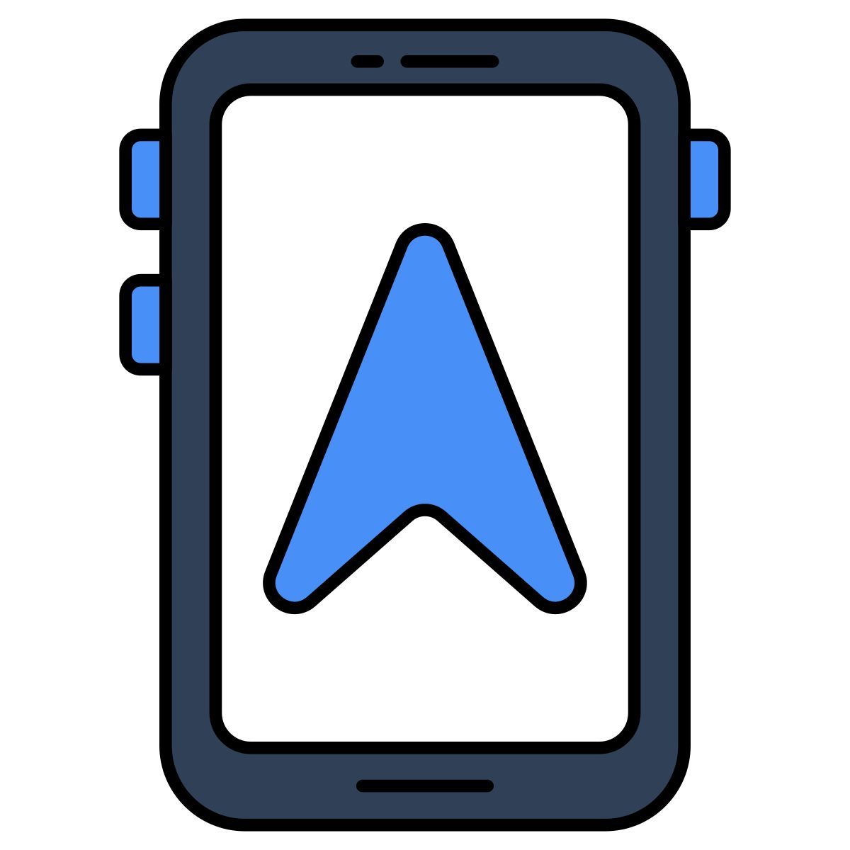 navegación móvil icon
