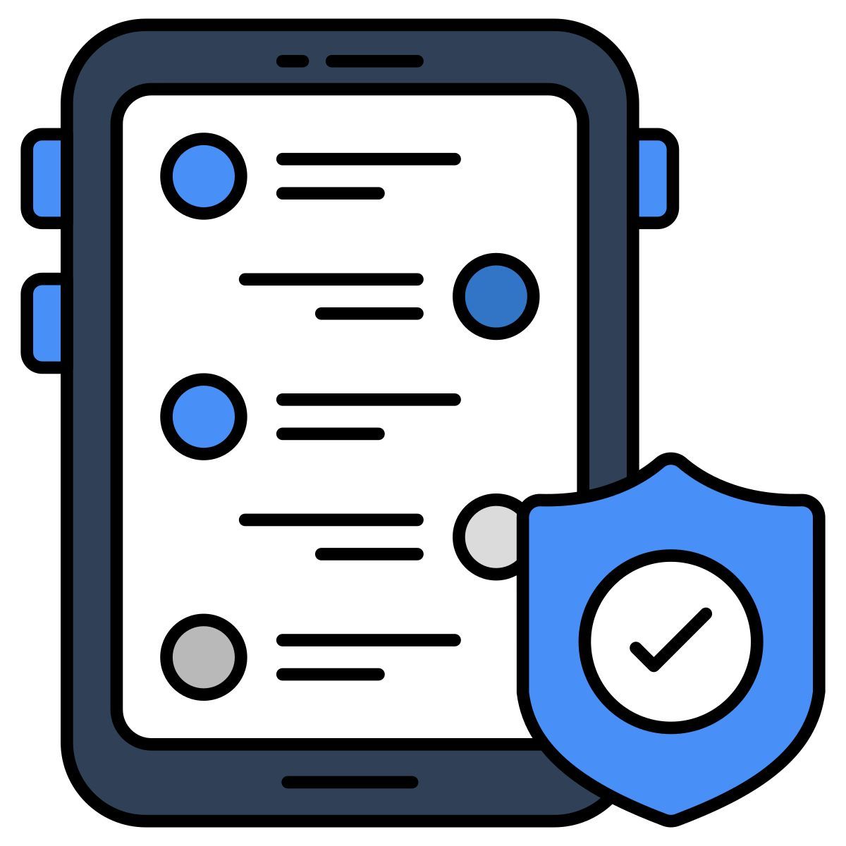 mobile security icon