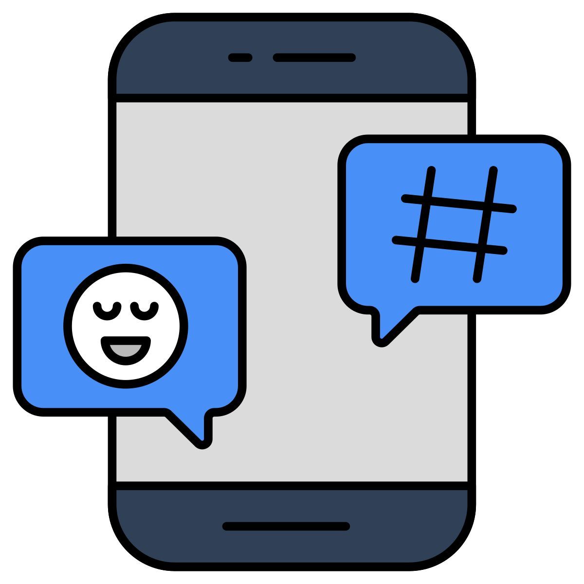 social media reactions icon