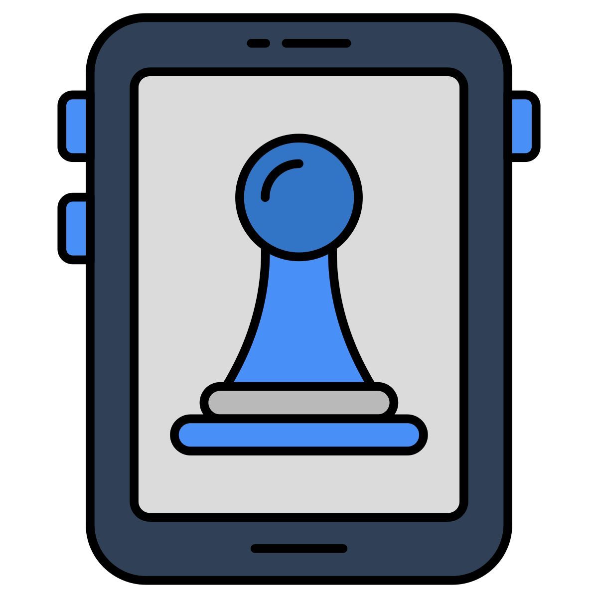 mobile game strategy icon