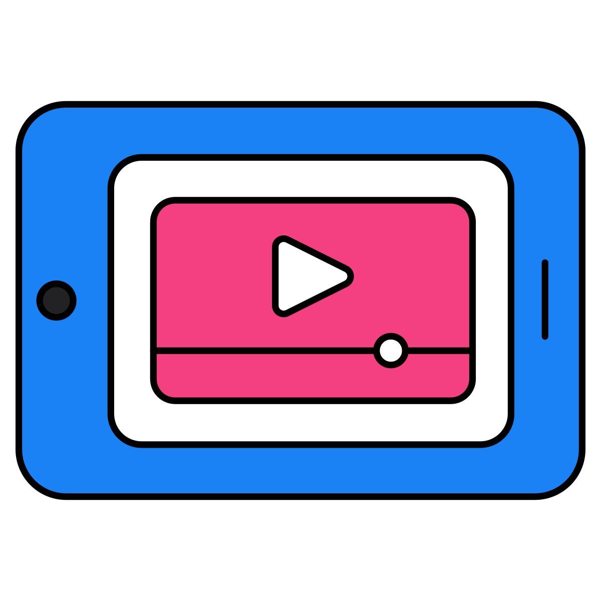 mobile video icon