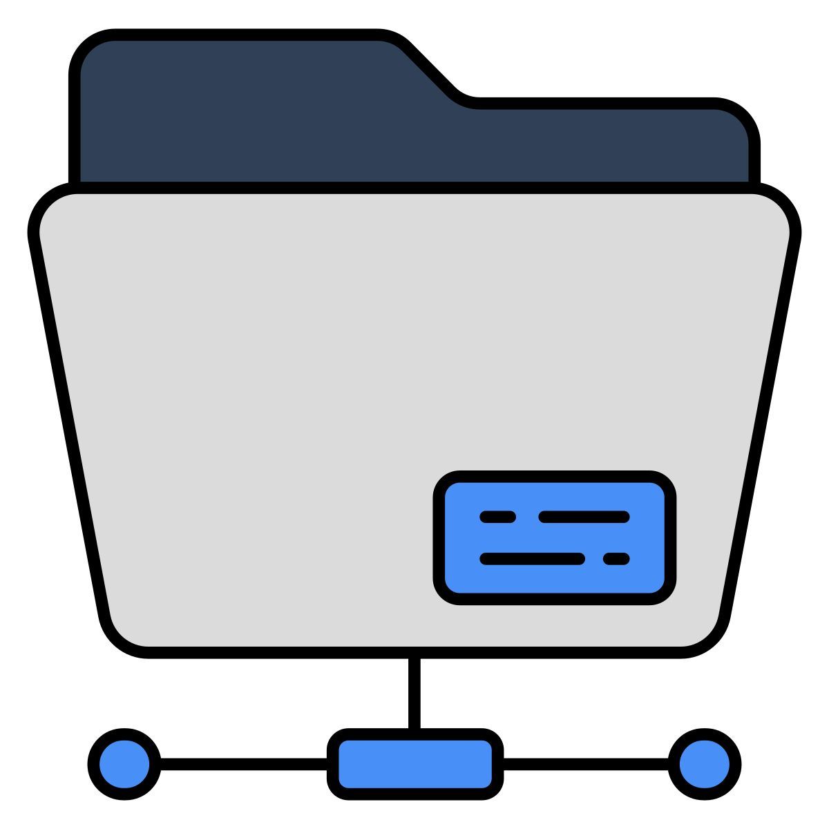 pasta de rede icon