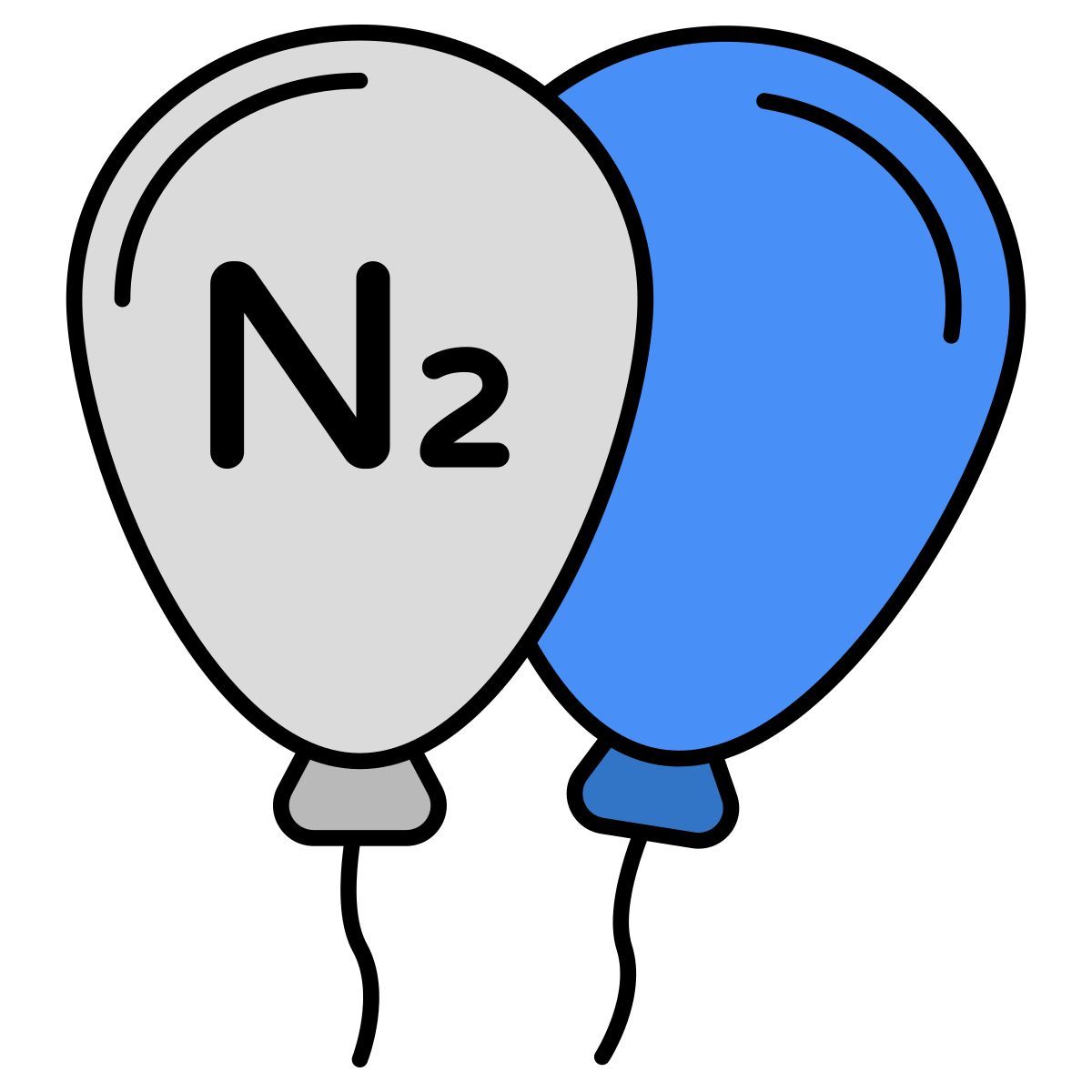 globos de nitrógeno icon