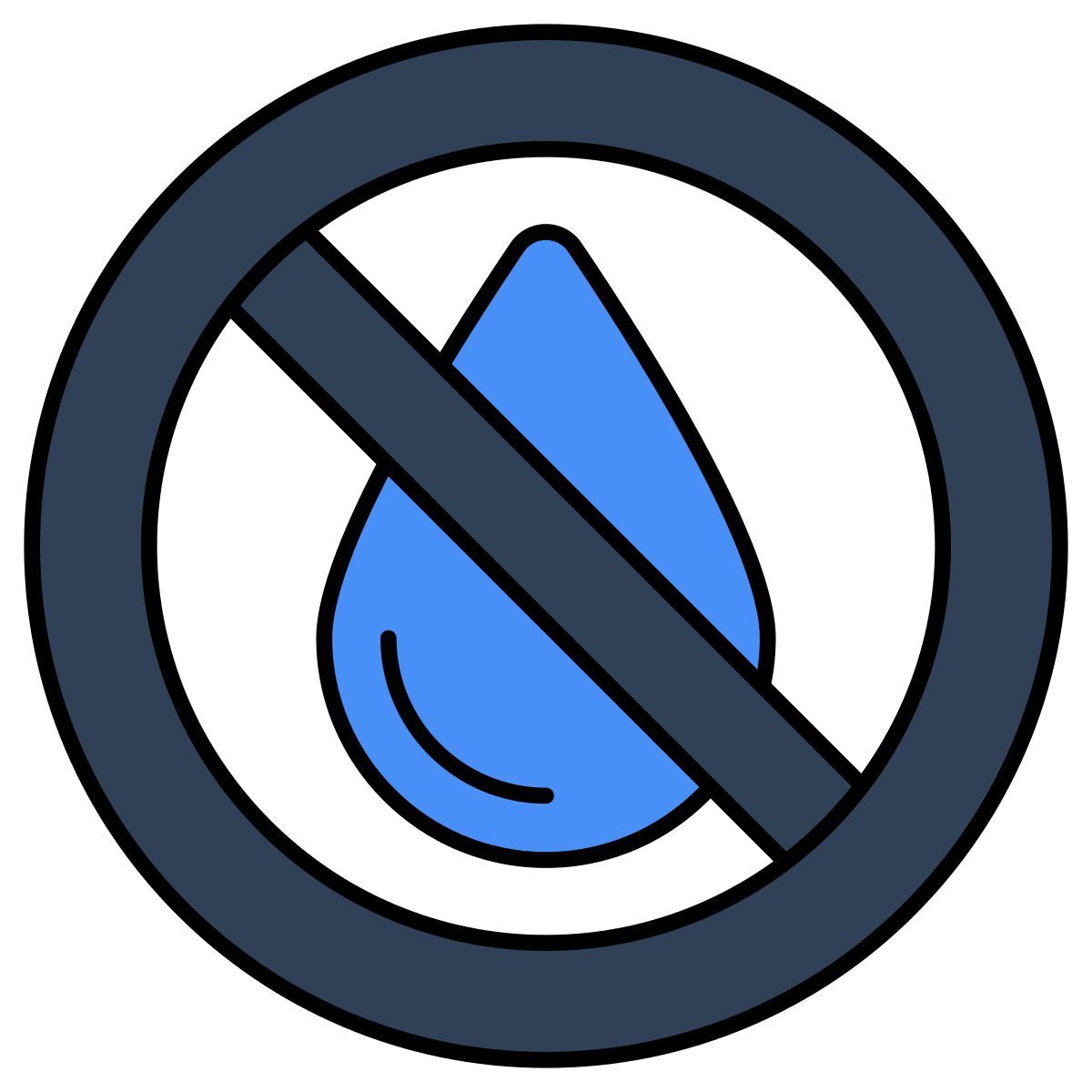 no water icon