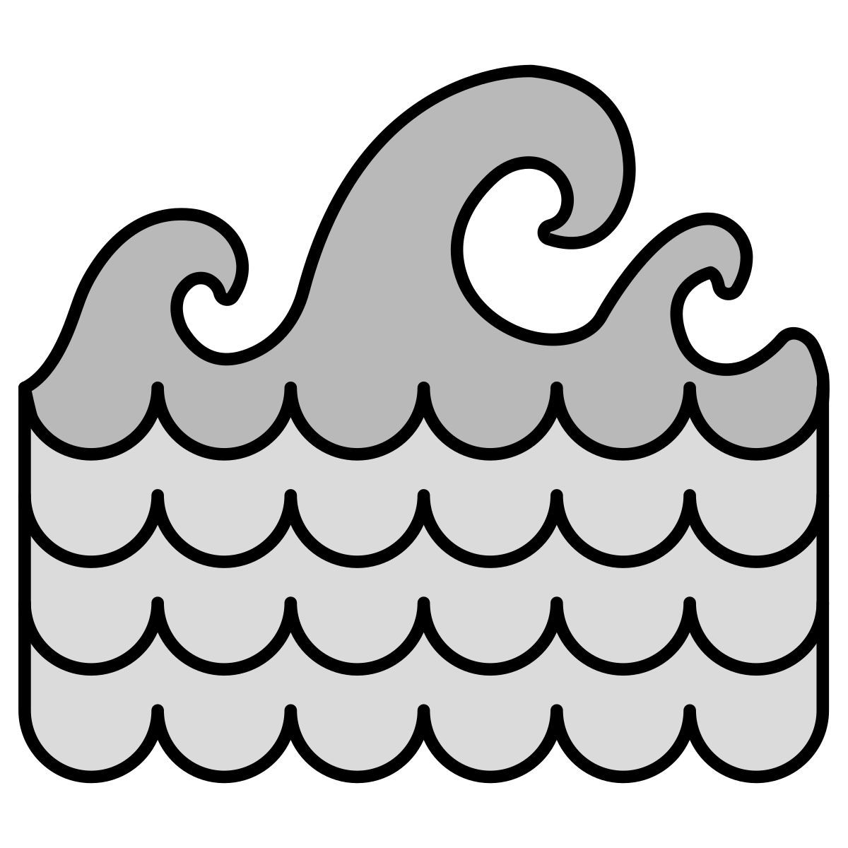 바다의 파도 icon