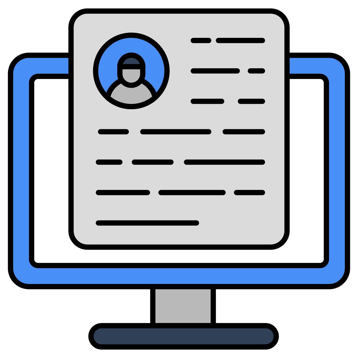 online cv icon