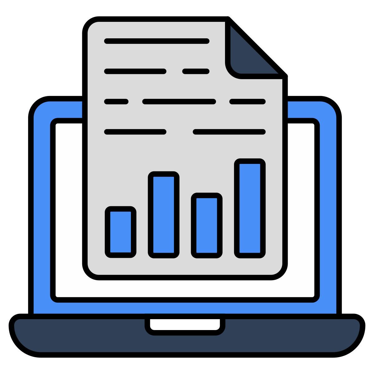 online datenanalyse icon