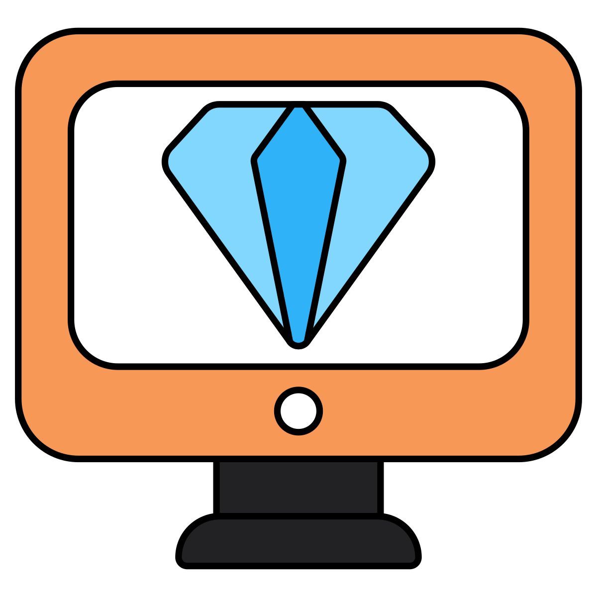 online jewellery shop icon