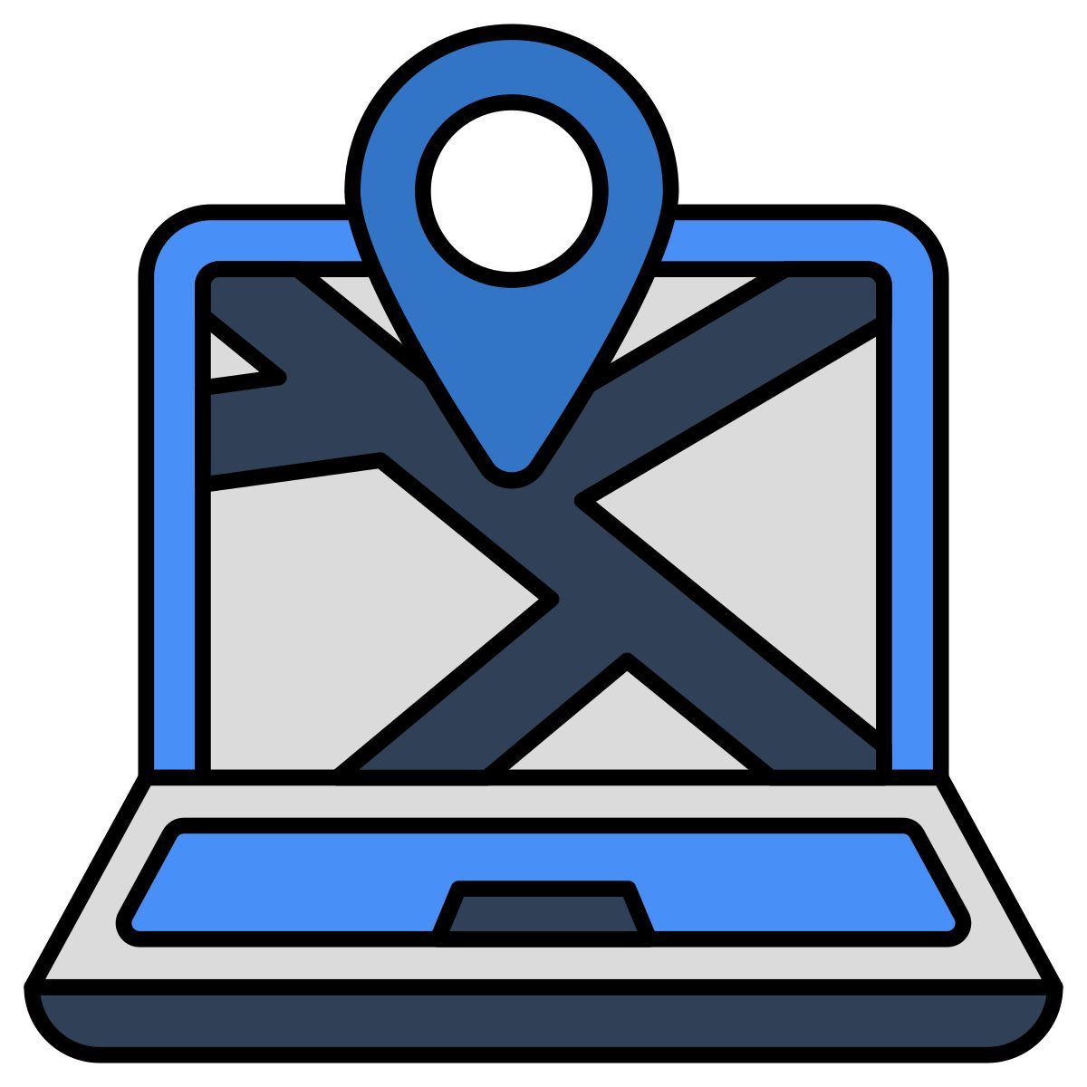 online map icon