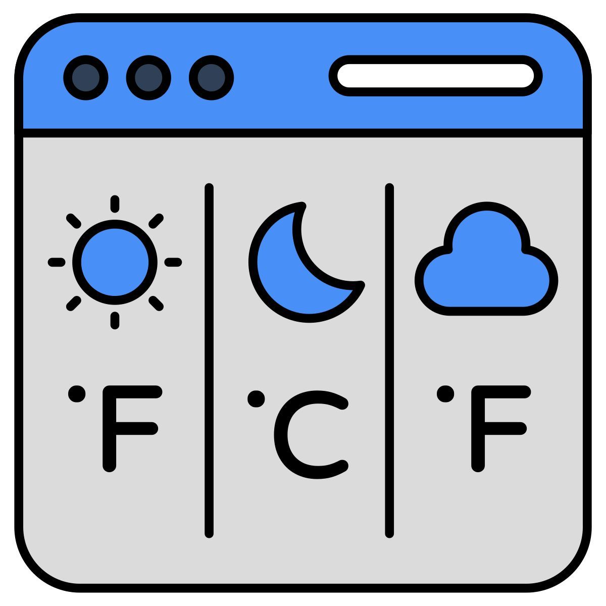 pronóstico del tiempo en línea icon