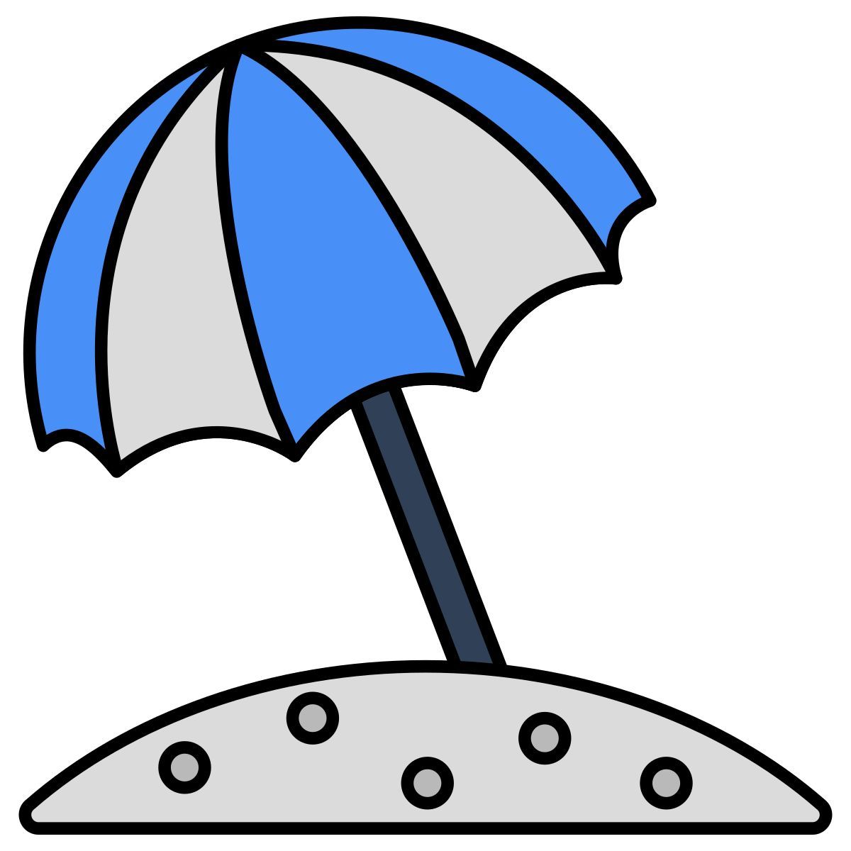 outdoor umbrella icon