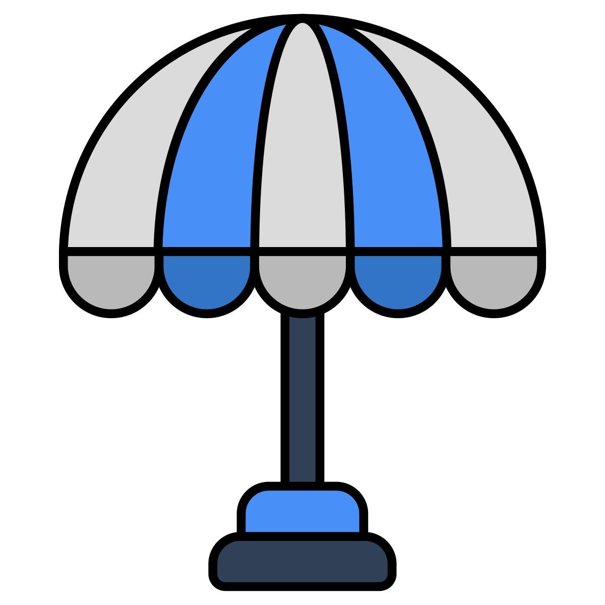 outdoor umbrella icon