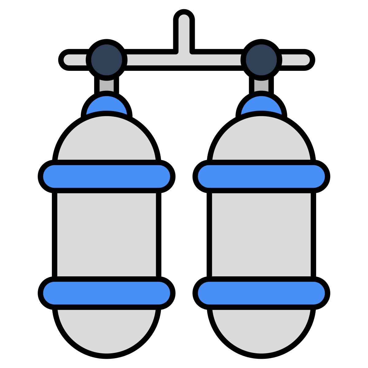 bouteilles d'oxygène icon