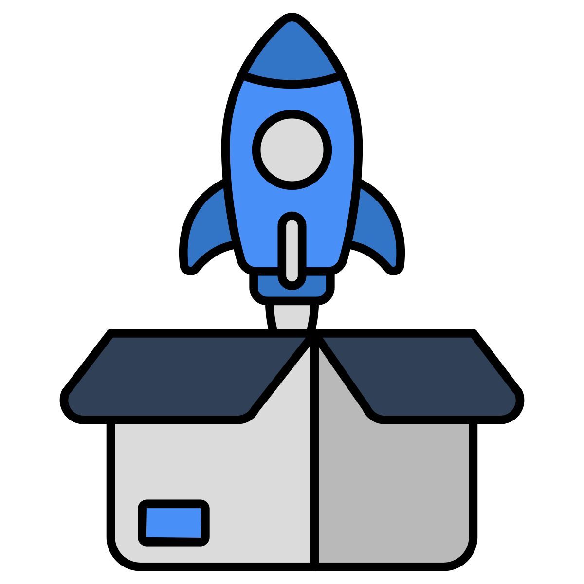 rocket launch icon