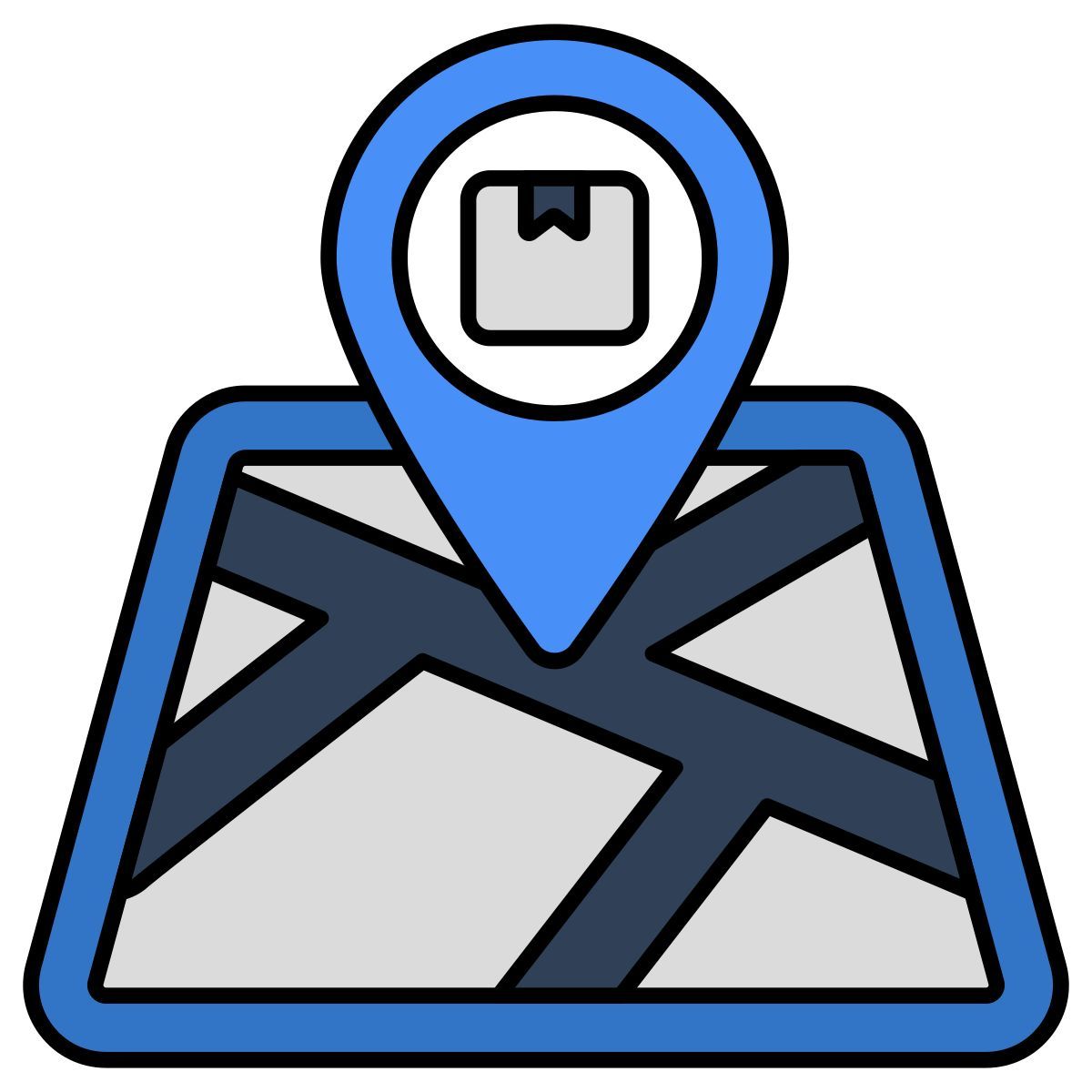 parcel tracking icon
