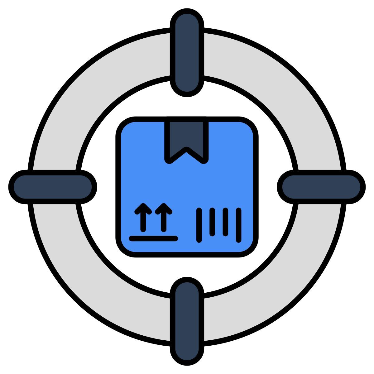 parcel tracking icon